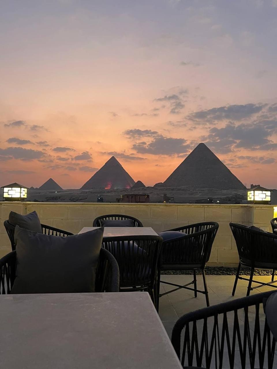 Maro Pyramids Hotel Kafrat al Jabal Bagian luar foto