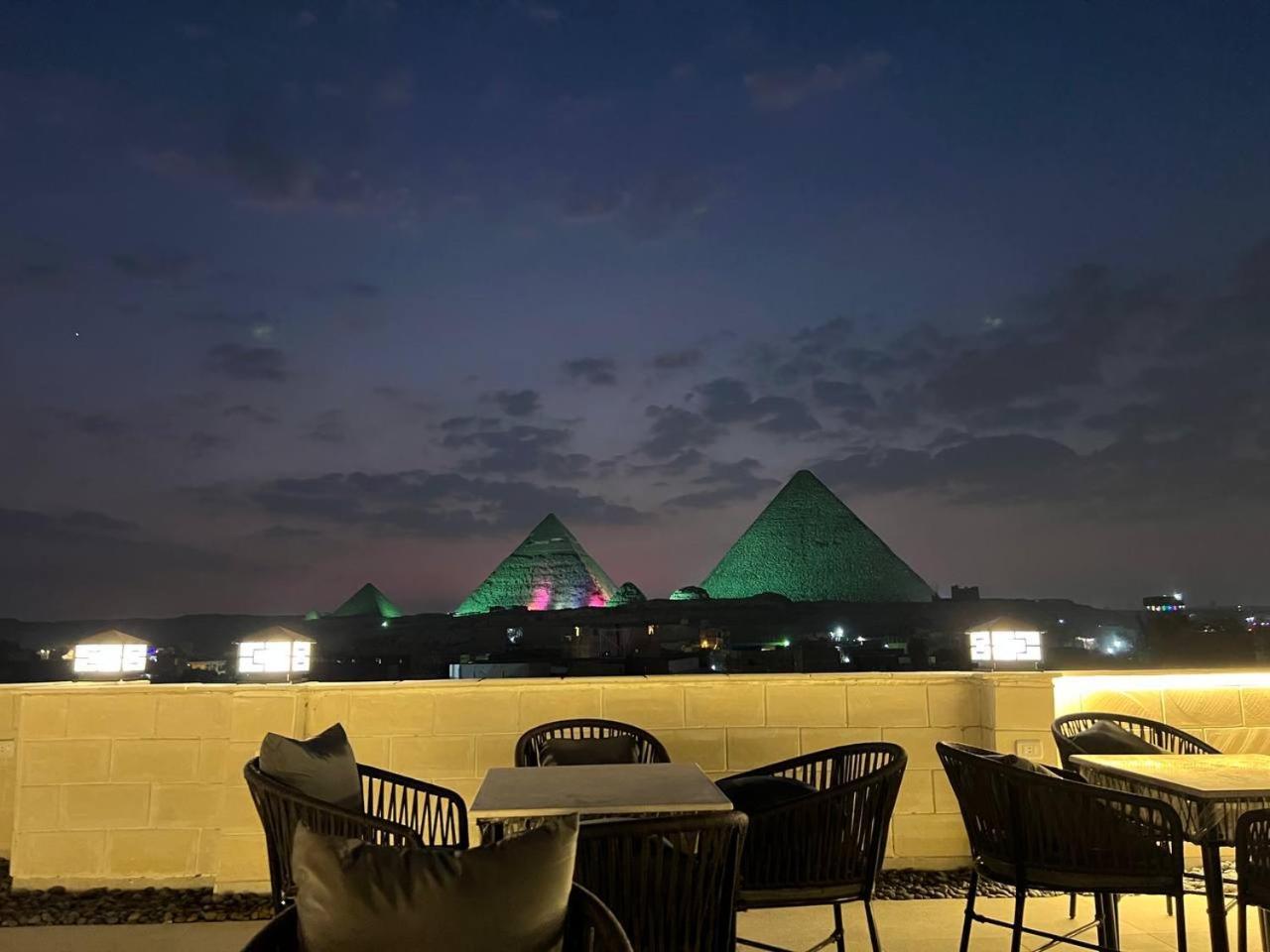 Maro Pyramids Hotel Kafrat al Jabal Bagian luar foto
