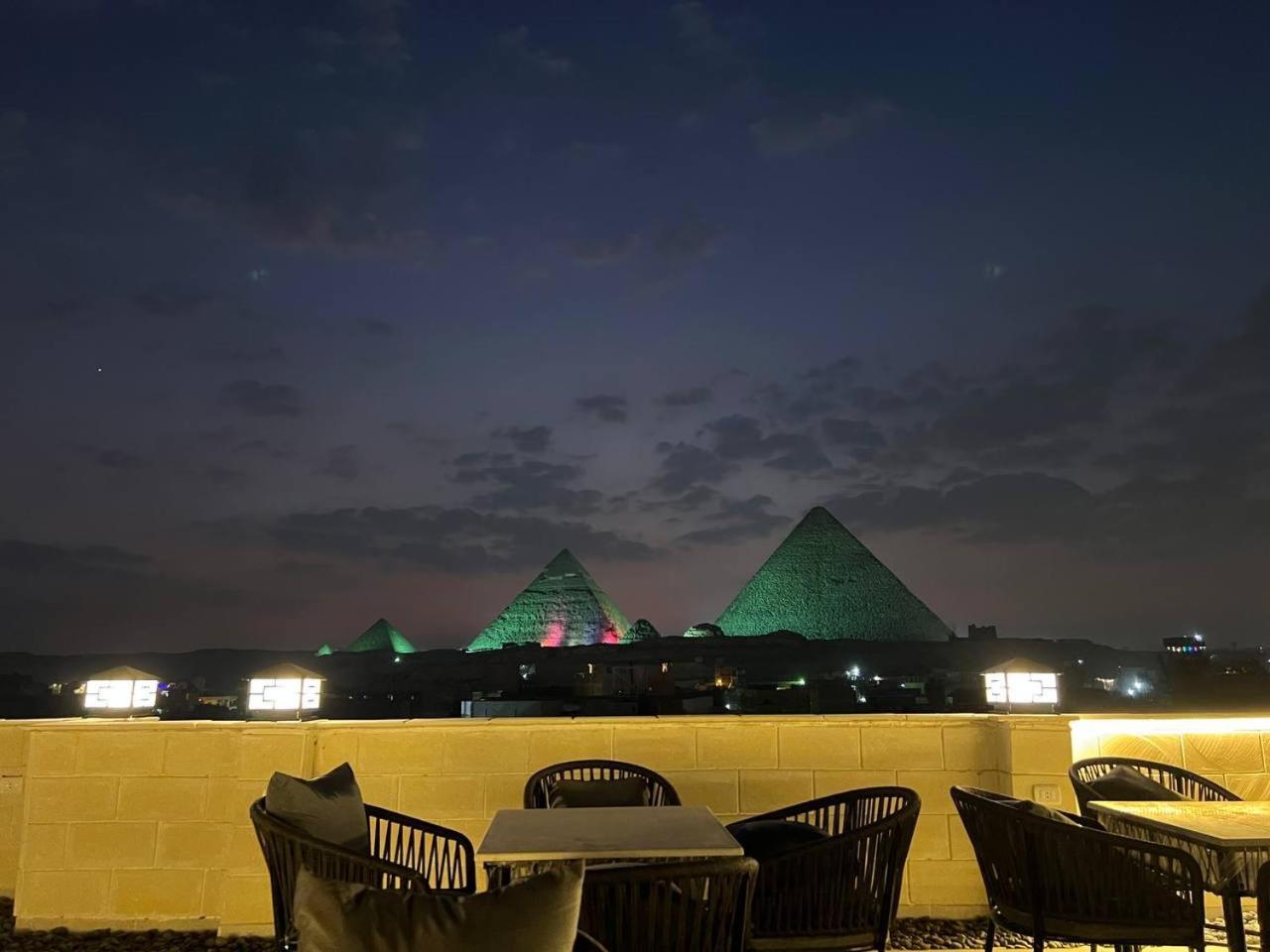 Maro Pyramids Hotel Kafrat al Jabal Bagian luar foto